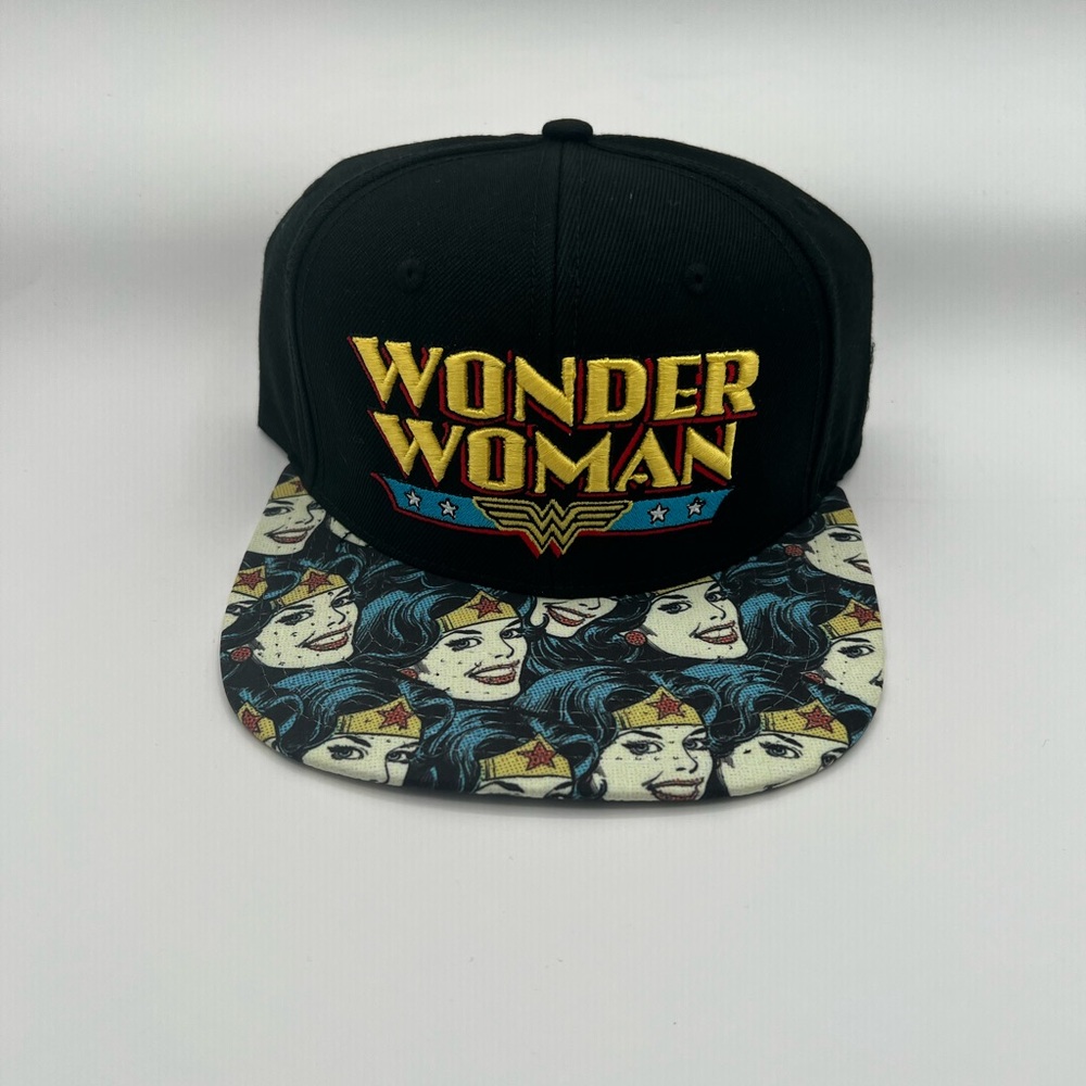 DC Wonder Woman Black and Gold Hat